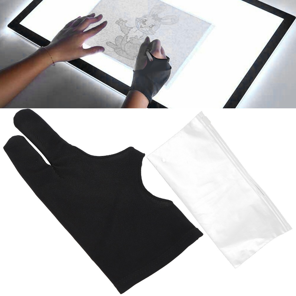 2 pares de luvas de desenho du - Drawing Glove Artist avaliação e preço