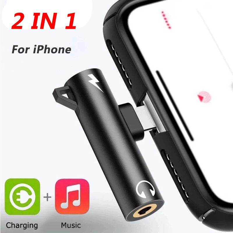 Divisor adaptador 2 em 1 para  - Wired Earphone Lightning avaliação e preço