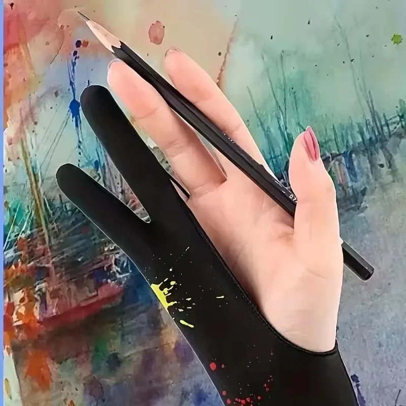 Luva de pintura anti-toque par - Drawing Glove Artist avaliação e preço