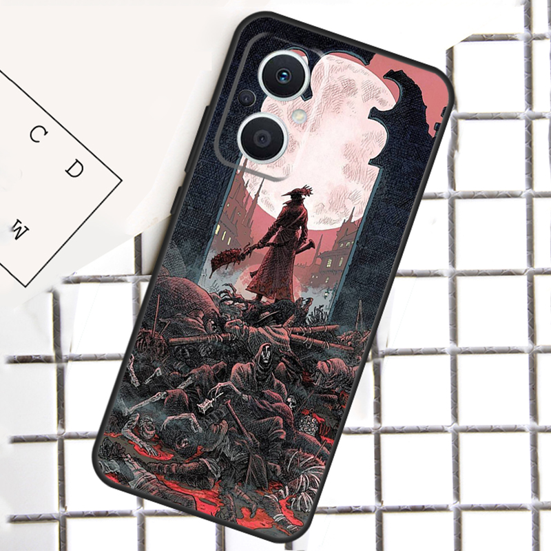 Capa Bloodborne Dark Souls par - Oppo Reno 12 avaliação e preço