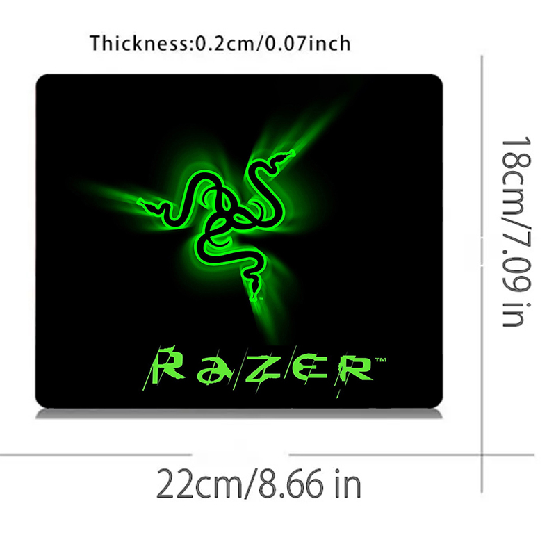 Razer moda pequena mouse pad a - Tablet Cute Accessories avaliação e preço