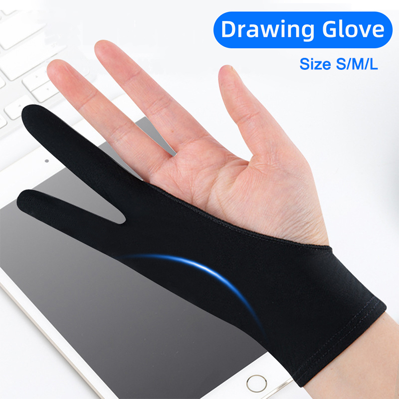 Luvas de desenho de dois dedos - Drawing Glove Artist avaliação e preço