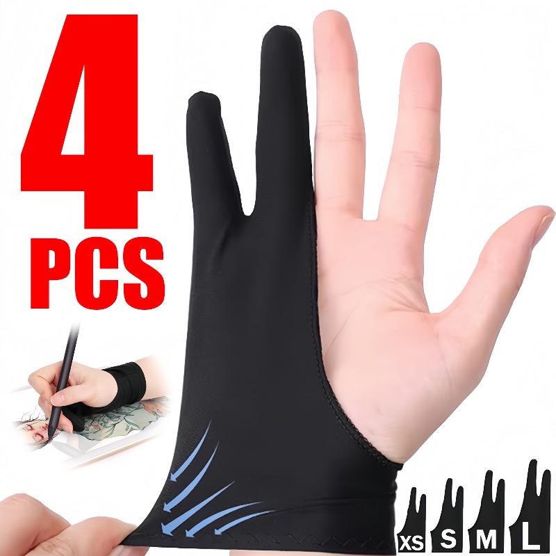 Luvas de desenho anti-toque de - Drawing Glove Artist avaliação e preço