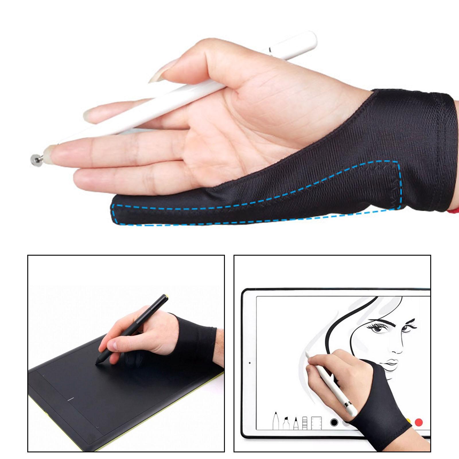 Luva de dois dedos para artist - Drawing Glove Artist avaliação e preço