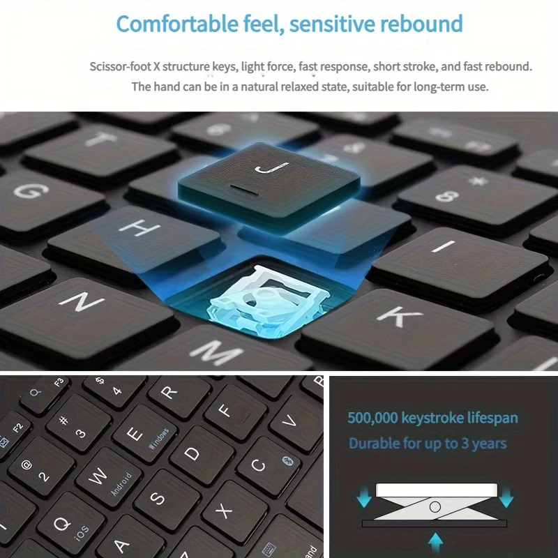 Teclado Bluetooth Sem Fio Mini - Android Tablet Gaming Accessories avaliação e preço
