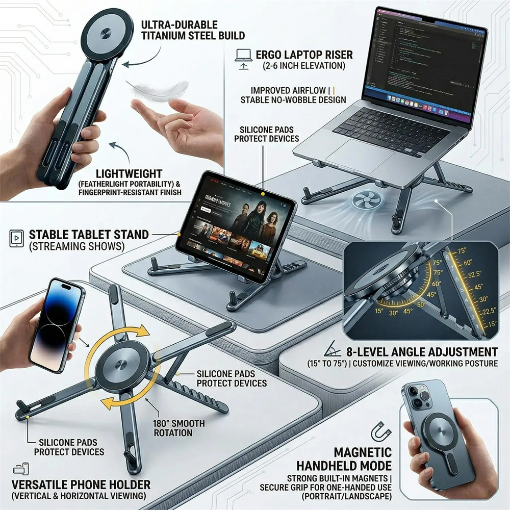 Suporte de alumínio para lapto - Cooling Stand Tablet avaliação e preço