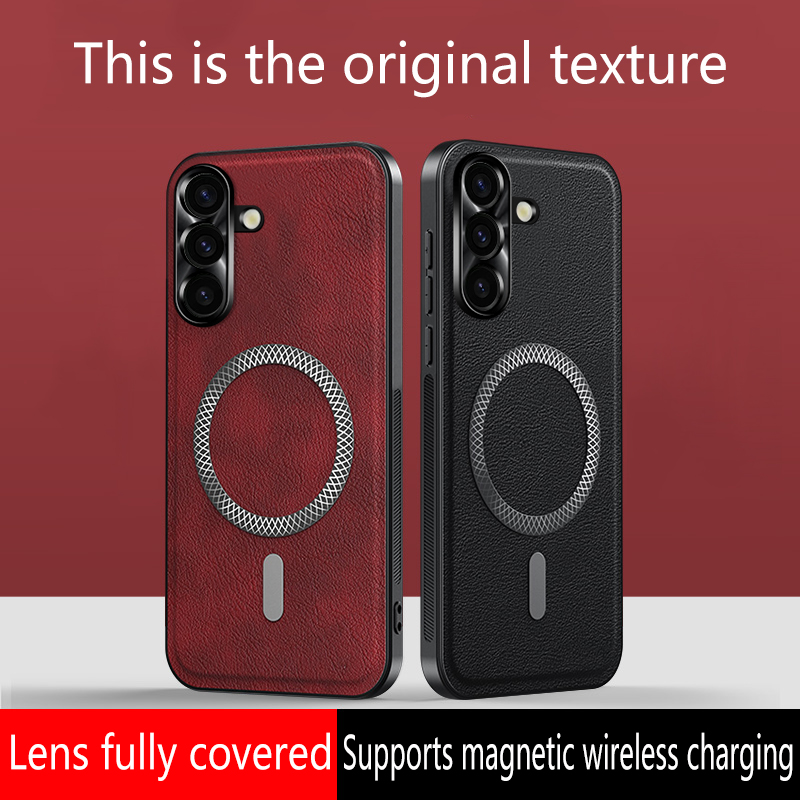 Capa luxuosa de couro pu para  - Samsung Galaxy S24 avaliação e preço