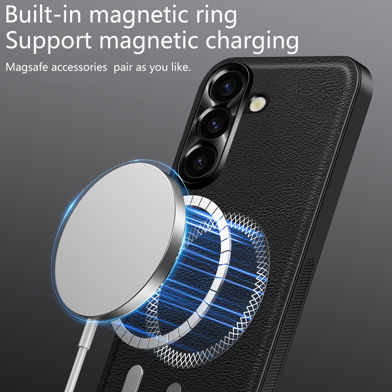 Capa luxuosa de couro pu para  - Samsung Galaxy S24 avaliação e preço
