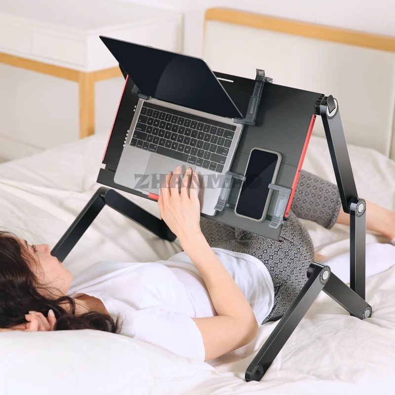 Deitado plano na cama, mesa pa - Tablet Lap Desk avaliação e preço